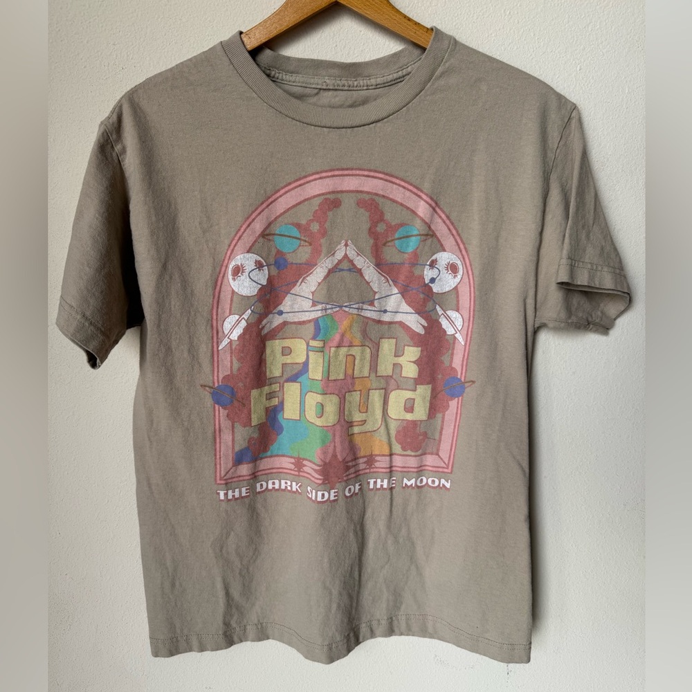 Pink Floyd 50th Anniversary 100% cotton Dark Side of the Moon T-Shirt Sz. Medium